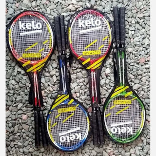 راکت بدمینتون کلو راکت بدمینتون جفتی کاور دار kelo